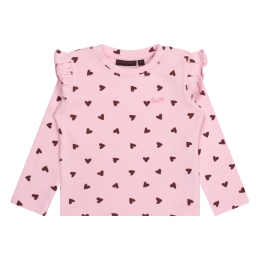 Bakkaboe 3315602 W20172 baby meisjes T-shirt lm Rose