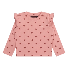 Bakkaboe 3315602 W20172 baby meisjes T-shirt lm Perzik