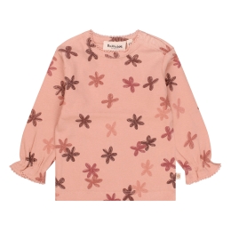 bakkaboe newborn 3316600 W20291 baby meisjes T-shirt lm Peach