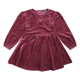 Bakkaboe 3115750 W10527 baby meisjes Baby meisjes jurk Rose donker