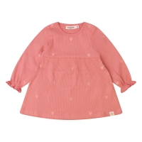 bakkaboe newborn Floortje Z10401 jurken Rose oud