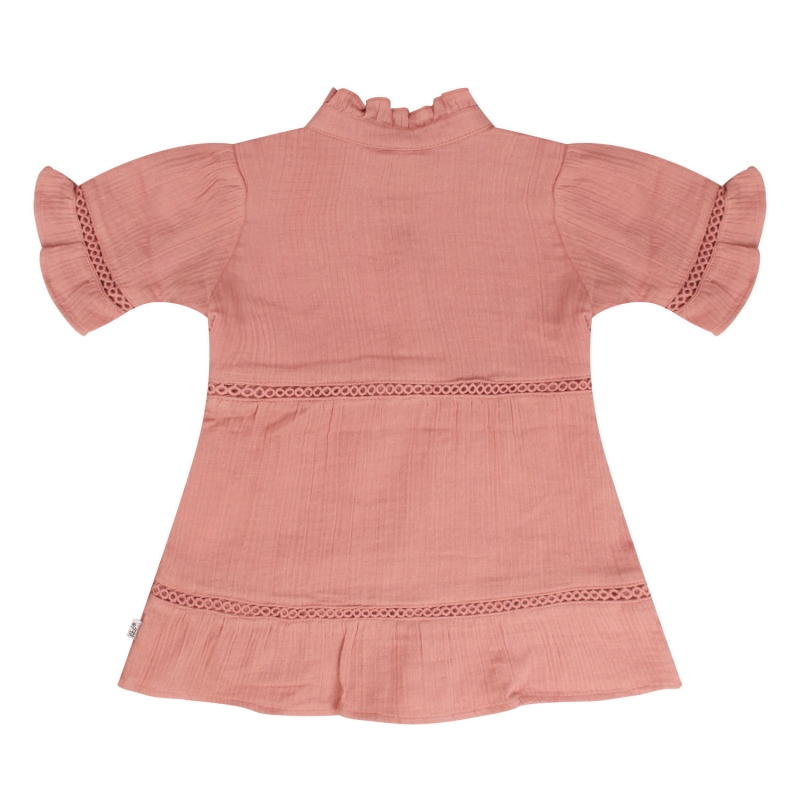 Bakkaboe 3215701 Z10157 jurken Rose oud