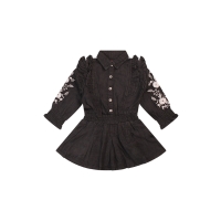 Bakkaboe 3115702 W10165 jurken Black denim