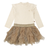 Bakkaboe 3315700 W20041 jurken Taupe