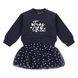 Bakkaboe 3315701 W20157 baby meisjes jurk Marine