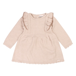 bakkaboe newborn Carina W20400 baby meisjes jurk Zand