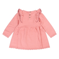 bakkaboe newborn Carina W20400 jurken Perzik