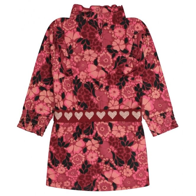 Bakkaboe Bakkaboe 3115706 W10214 Roze 32.CHERRY.W25 Bakkaboe 3115706 W10214 Baby meisjes jurk Roze bestel je online bij www.bertusmode.nl/