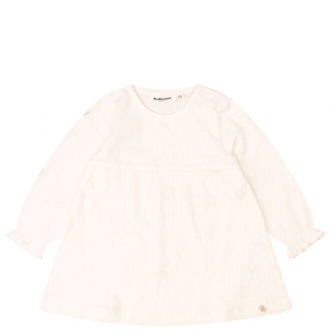 bakkaboe newborn bakkaboe newborn Floortje Z10401 Beige snow white bakkaboe newborn Floortje Z10401 Baby meisjes jurk Beige bestel je online bij www.bertusmode.nl/