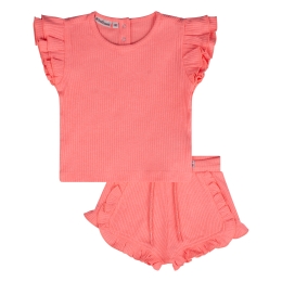 Bakkaboe 3215900 Z10159 baby meisjes basismode koraal neon