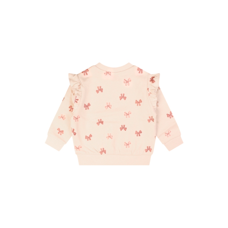 Bakkaboe Bow W10353 sweatshirts Rose