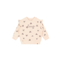 Bakkaboe Bow W10353 sweatshirts Zwart