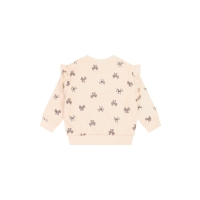 Bakkaboe Bow W10353 sweatshirts Zwart