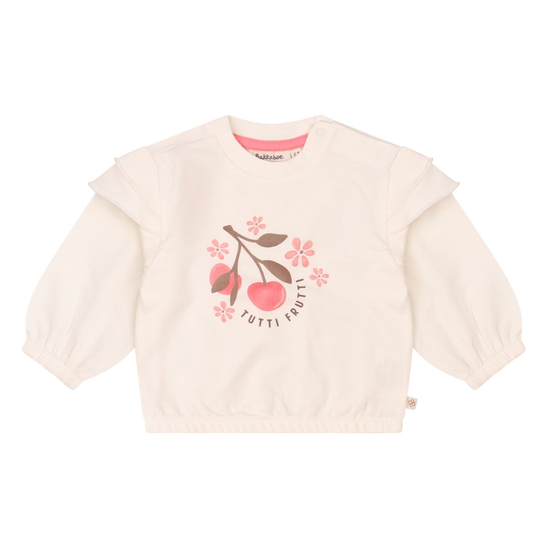 bakkaboe newborn 3216400 Z10125 sweatshirts Ecru