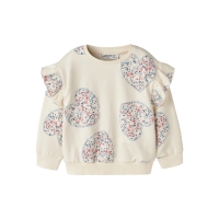 name it NMFKIWILE LS NREG SWEAT UNB sweatshirts White