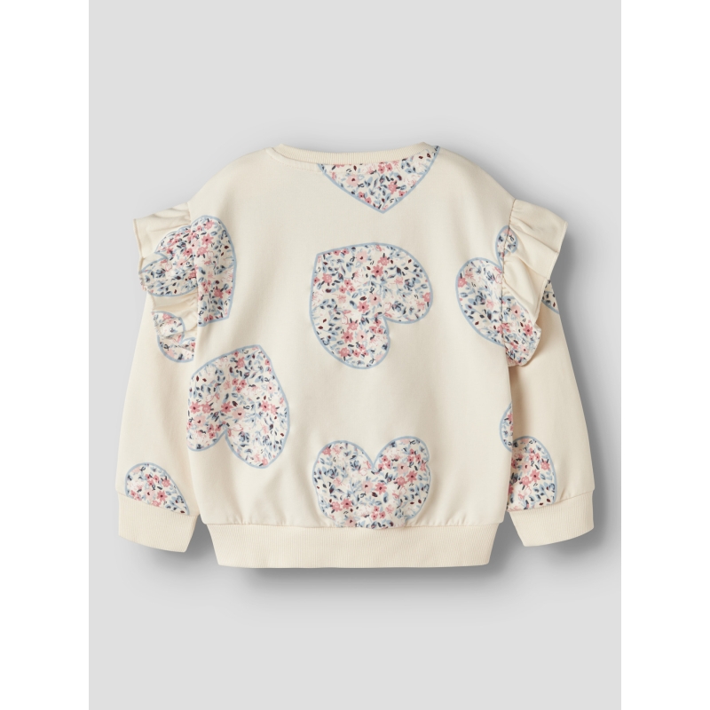 name it NMFKIWILE LS NREG SWEAT UNB sweatshirts White