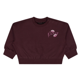 Bakkaboe 3315400 W20158 baby meisjes sweatshirt Wijnrood