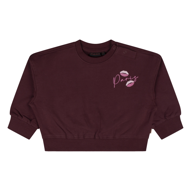 Bakkaboe 3315400 W20158 sweatshirts Wijnrood