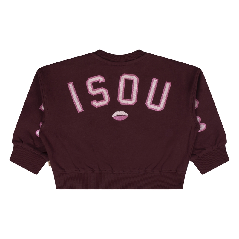 Bakkaboe 3315400 W20158 sweatshirts Wijnrood