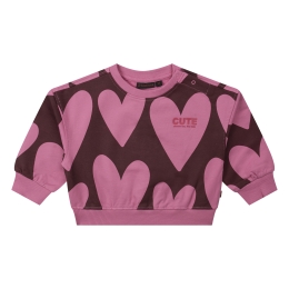 Bakkaboe 3315402 W20162 baby meisjes sweatshirt Wijnrood