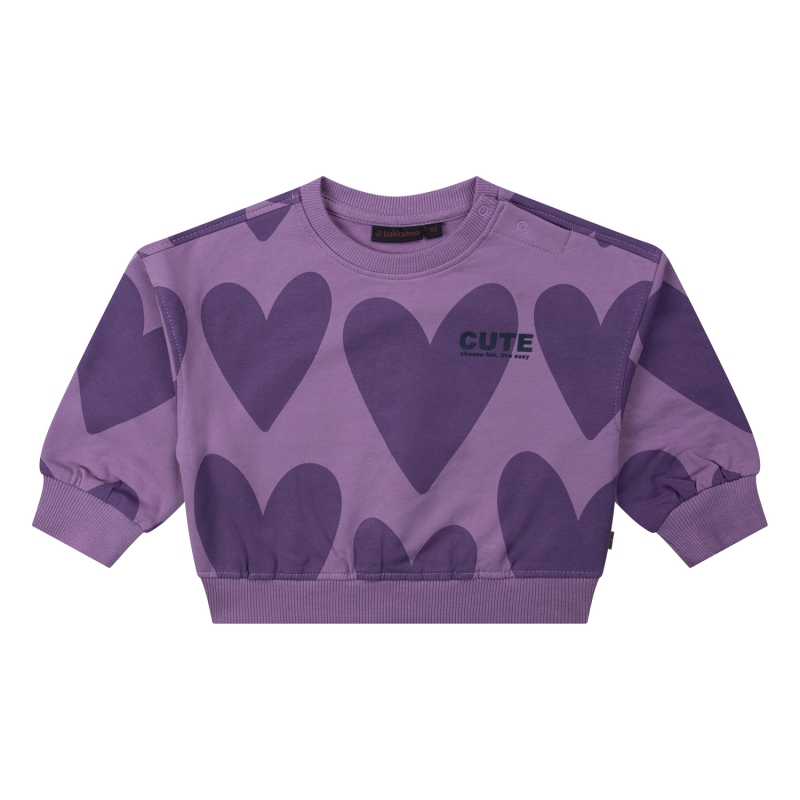 Bakkaboe 3315402 W20162 sweatshirts Paars fel