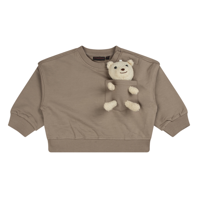 Bakkaboe 3315403 W20163 sweatshirts Taupe
