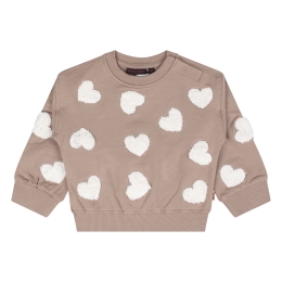 Bakkaboe 3315404 W20181 baby meisjes sweatshirt Taupe