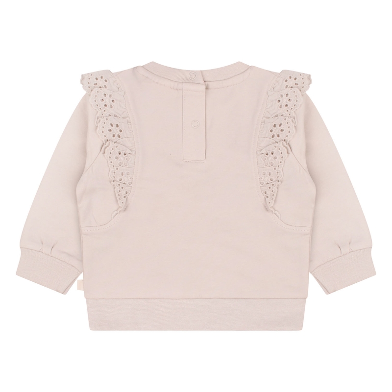 bakkaboe newborn 3316401 W20296 sweatshirts Ecru