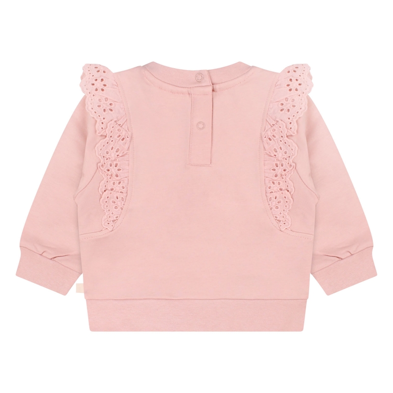 bakkaboe newborn 3316401 W20296 sweatshirts Rose