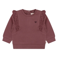bakkaboe newborn 3316401 W20296 sweatshirts Paars donker