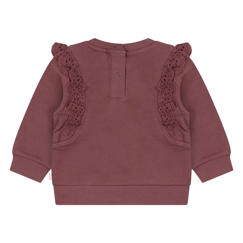 bakkaboe newborn 3316401 W20296 sweatshirts Paars donker