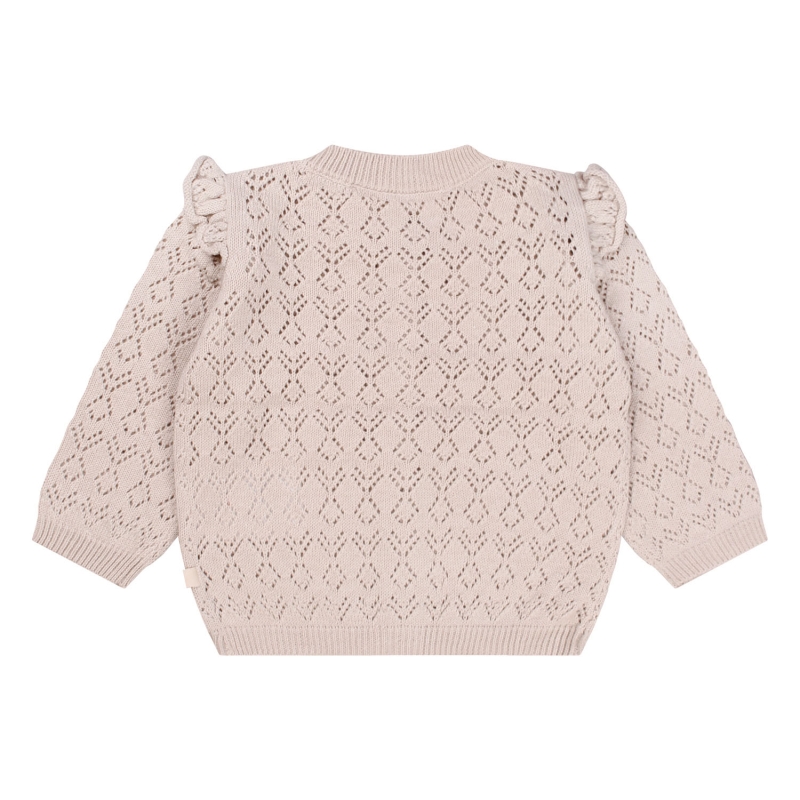 bakkaboe newborn 3316301 W20300 vesten Ecru melee