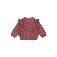 Bakkaboe Newborn 3316301 W20300 vesten Paars donker