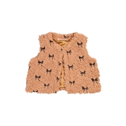 Bakkaboe Lynda baby W10228 baby meisjes Baby meisjes gilet/hesje Zand