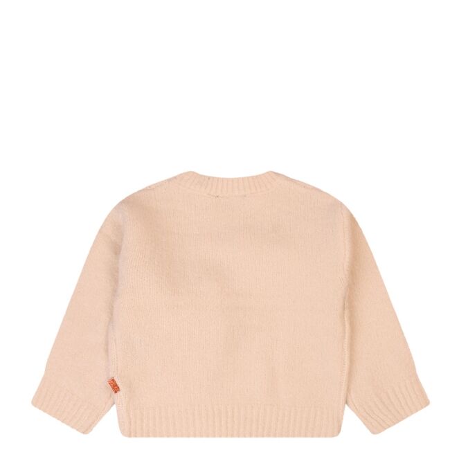 Bakkaboe Bakkaboe 3115300 W10170 Beige 31.CREAMMELEE.W25 Bakkaboe 3115300 W10170 Baby meisjes pullover Beige bestel je online bij www.bertusmode.nl/