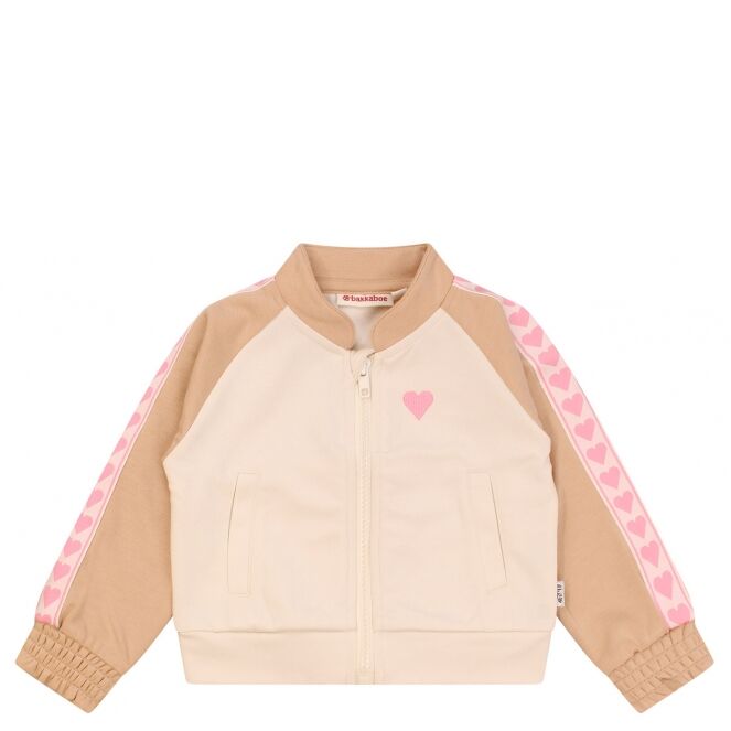 Bakkaboe Bakkaboe 3215402 Z10173 Beige 07.SAND.S26 Bakkaboe 3215402 Z10173 Baby meisjes vest Beige bestel je online bij www.bertusmode.nl/