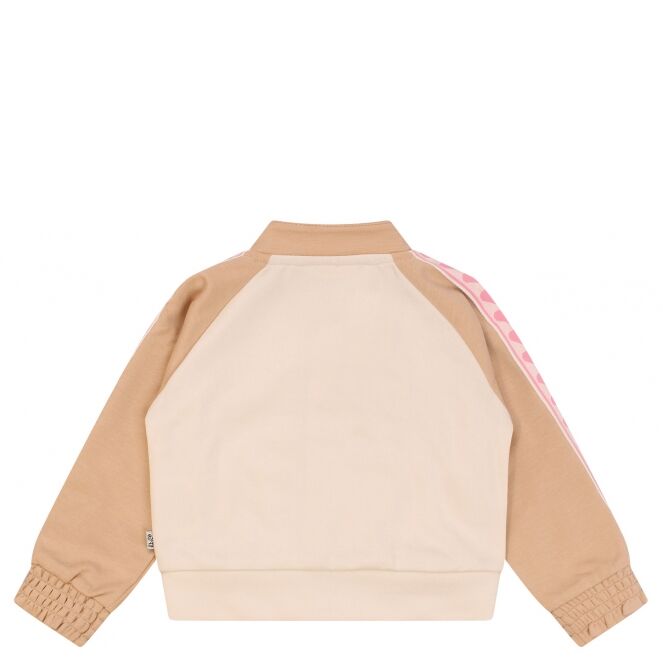 Bakkaboe Bakkaboe 3215402 Z10173 Beige 07.SAND.S26 Bakkaboe 3215402 Z10173 Baby meisjes vest Beige bestel je online bij www.bertusmode.nl/