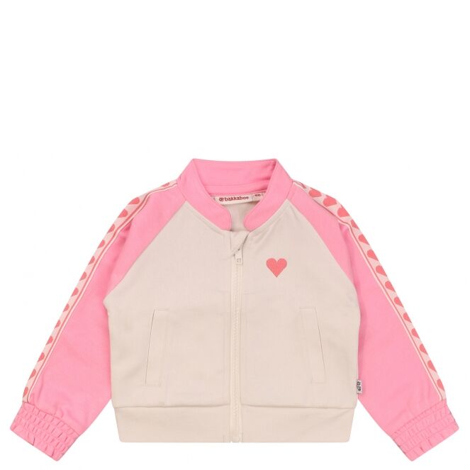 Bakkaboe Bakkaboe 3215402 Z10173 Roze 31.PINK.S26 Bakkaboe 3215402 Z10173 Baby meisjes vest Roze bestel je online bij www.bertusmode.nl/