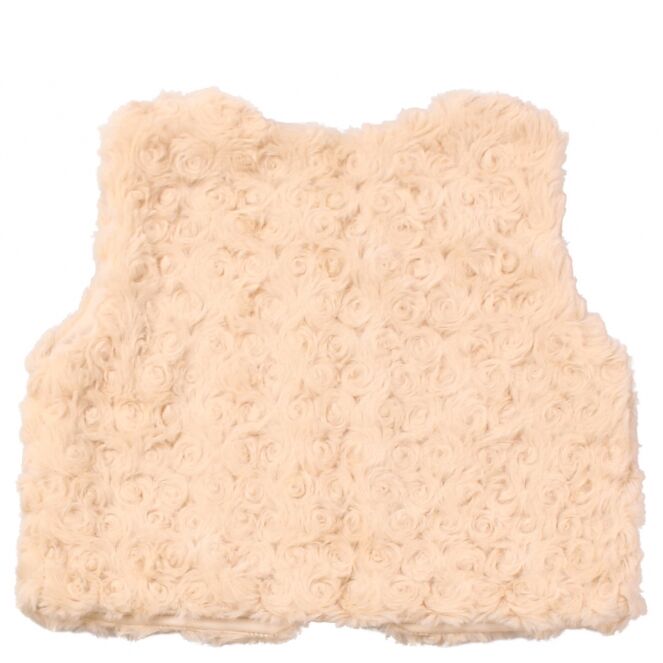 Bakkaboe Bakkaboe Livy baby W10354 Beige sandshell Bakkaboe Livy baby W10354 Baby meisjes gilet/hesje Beige bestel je online bij www.bertusmode.nl/