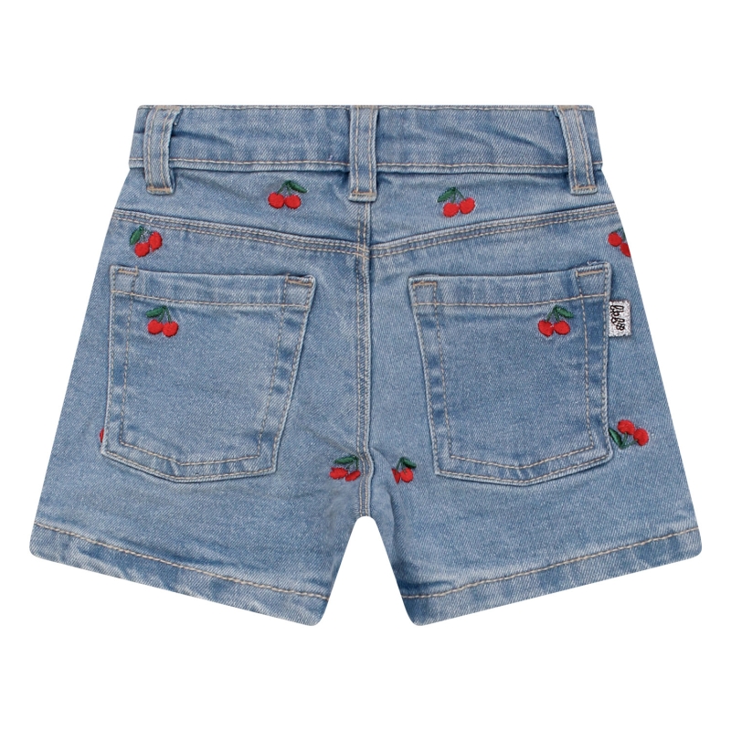Bakkaboe 3215206 Z10148 korte broek Denim licht gebleekt
