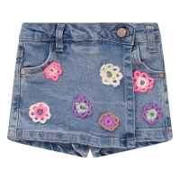 Bakkaboe 3215209 Z10154 korte broek Denim licht gebleekt