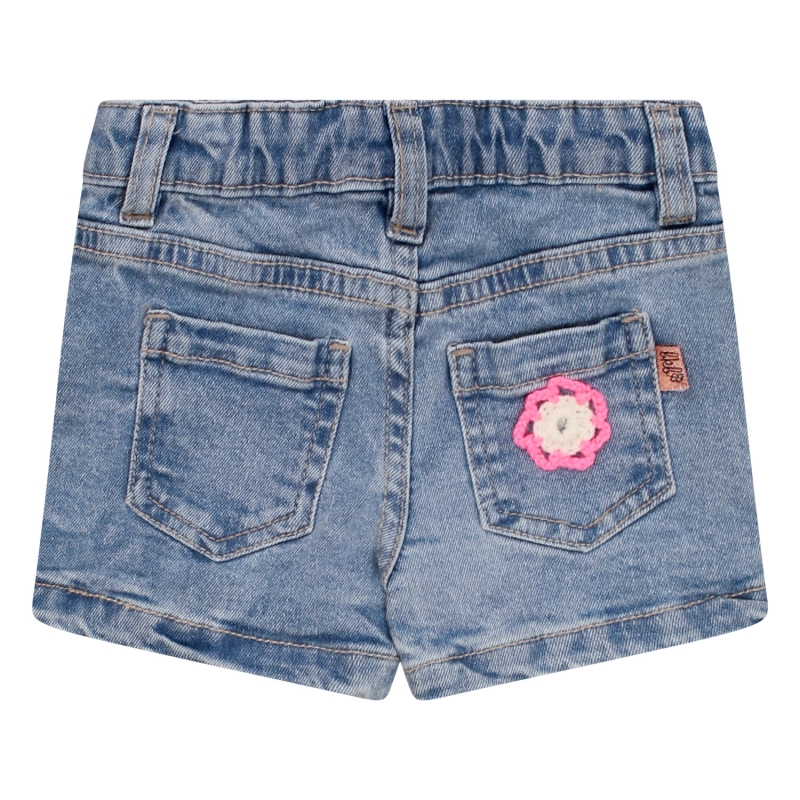 Bakkaboe 3215209 Z10154 korte broek Denim licht gebleekt