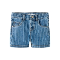 name it NMFSALLI SLIM DNM SHORTS 3555-ON NOOS korte broek Blue