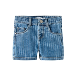 name it NMFSALLI SLIM DNM SHORTS 3555-ON NOOS baby meisjes bermuda Blue
