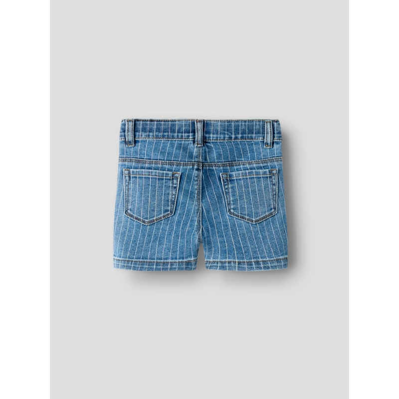 name it NMFSALLI SLIM DNM SHORTS 3555-ON NOOS korte broek Blue