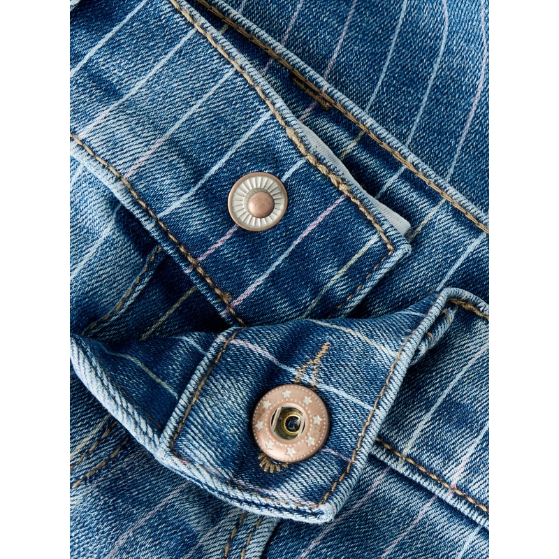 name it NMFSALLI SLIM DNM SHORTS 3555-ON NOOS korte broek Blue