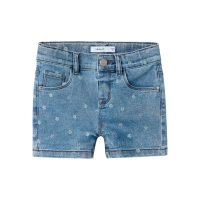 name it NMFSALLI SLIM DNM SHORTS 3555-ON NOOS korte broek Blue