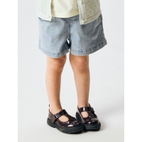 name it NMFBELLA BAGGY DNM SHORTS 6006-YB F korte broek Blue