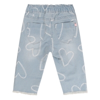 Bakkaboe Ava Z10388 lange broeken Denim licht gebleekt