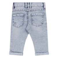 Bakkaboe 5063312BG Z10615 lange broeken Denim licht gebleekt